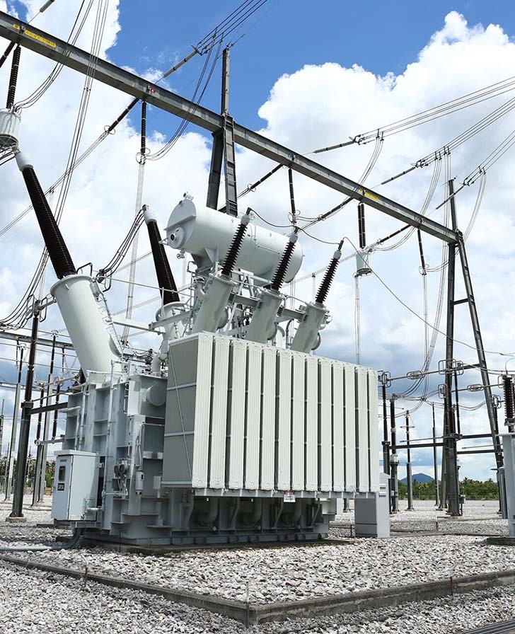 High-Voltage Electrical Substation & Panel Installation
