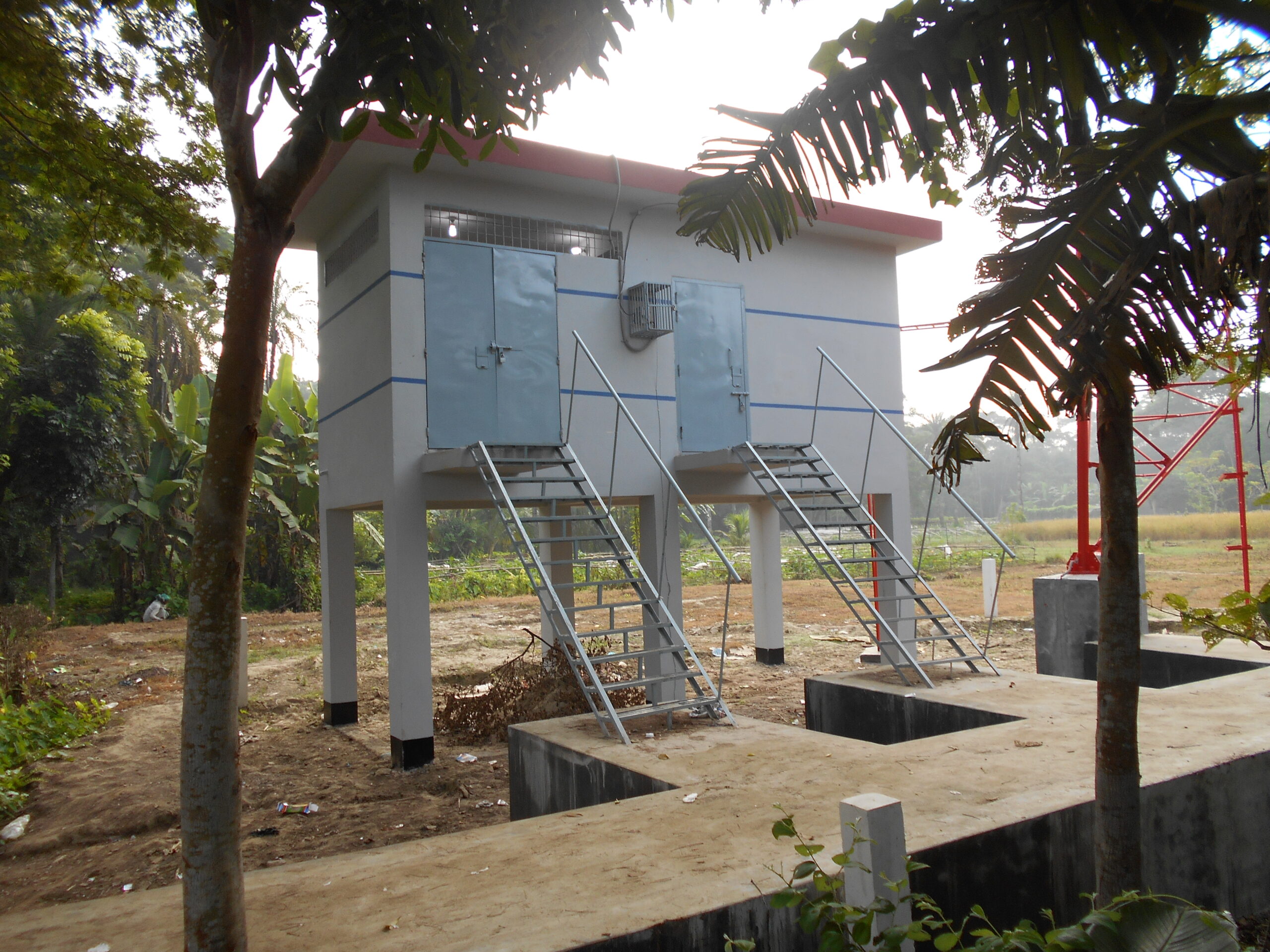 Telecom Tower Erection & Foundation Photo 4